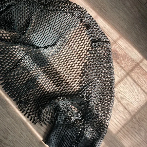 Black Fishnet Shrug - Picture 3 of 5